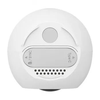 Eufy eufyCam C35 4K bezvadu drošības kamera ar saules paneli, krāsu nakts redzamību, IP67, 8x tālummaiņu, 100dB sirēnu, balta