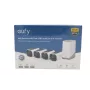 eufy eufyCam S330 4+1 komplekts 4K UHD saules enerģijas drošības kameru sistēma ar HomeBase 3