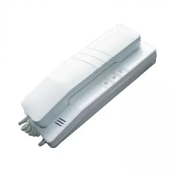 EURA ADA-38A3 4-vadu analogās domofona klausule RL-3203H sistēmām, balta