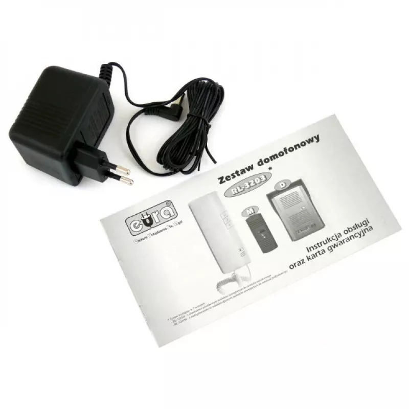 EURA ADP-42A3 (RL-3203M) 7 collu TFT LCD video domofona komplekts - Balts