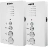 EURA ADP-51A3 DIFESA 1-Ģimenes Audio Domofona Sistēma ar 2 Klausulēm, Balta