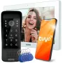 EURA VDP-86A3 10 collu balts video domofons ar Tuya Smart lietotni, 2MP kamera, 2 releju izejas