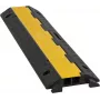 EUROLITE KB-2A kabeļu tilts 2 kanālu 98x24x4,5 cm melns/dzeltens, nestspēja 5000 kg