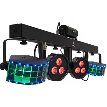 EUROLITE LED KLS Laser Bar FX AIR 51741099 ar spotiem, derbijiem, lāzeru, mirgošanu, AirW