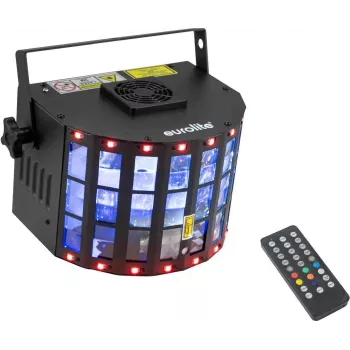 EUROLITE LED lāzera Derby MK3 AIR efekta gaisma ar sarkaniem un zaļiem lāzeriem 51741068