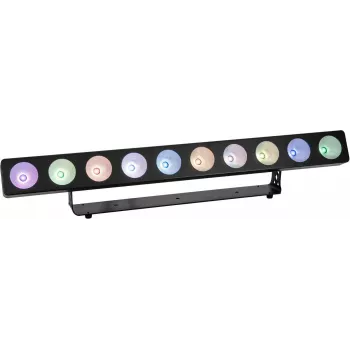 EUROLITE LED Pixel Matrix Bar 10 RGB/WW skatuves gaisma 10x12W Pixel-DMX Art-Net