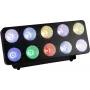 EUROLITE LED Pixel Matrix Panel 2x5 RGB/WW DMX skatuves gaismas ķermenis 10x12W 45°