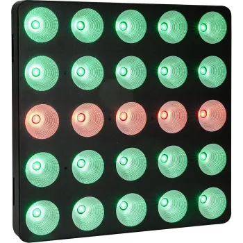 EUROLITE LED pikseļu matricas panelis 5x5 RGB/WW ar pikseļu vadību un DMX