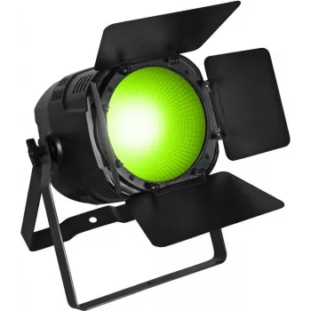 EUROLITE LED Theatre COB 100 RGBAL skatuves prožektors 100W COB DMX melns