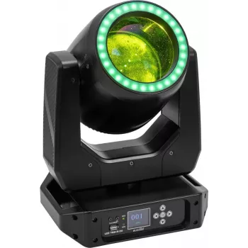 EUROLITE LED TMH-B120 Hypno kustīgā galva stars 120W COB 2° stara leņķis RGB gredzens