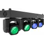EUROLITE LED TMH Bar B240 kustīga galva Beam 4x 60W RGBW 2° stara leņķis