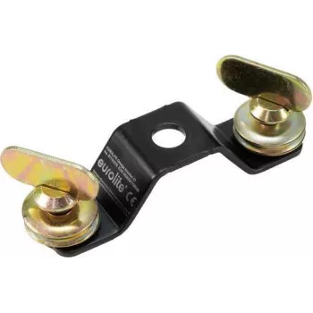 EUROLITE Omega Bracket 57 stiprinājuma kronšteins kustīgām galvām, 3 mm tērauds, 110 x 30 x 47 mm