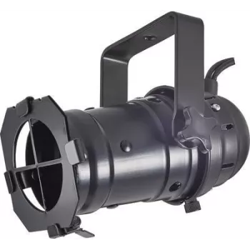 Eurolite PAR-16 Spot MR-16 halogēna PAR lukturis, GU-10 ligzda, 75W, melns 50850200