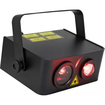 EUROLITE PolarStar RGB lāzers 193mW Zvaigžņoto debesu un Ziemeļblāzmas efekts DMX melns