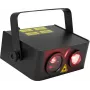 EUROLITE PolarStar RGB lāzers 193mW Zvaigžņoto debesu un Ziemeļblāzmas efekts DMX melns