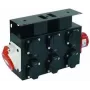 Eurolite SB-652X CEE strāvas sadalītājs 32A 5 kontaktu 6x Schuko 2x CEE16 IP44 30248340
