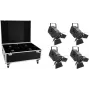 EUROLITE komplekts 4x LED THA-250F + koferis 20000162