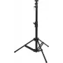 EUROLITE STV-150 prožektora statīvs melns, maksimālā slodze 35 kg, augstums līdz 135 cm