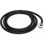 EUROLITE UAN-1 Universālais dūmu mašīnas adapters ar šļūteni, 40 mm izplūde, 1 m elastīga caurule, melns 51702066