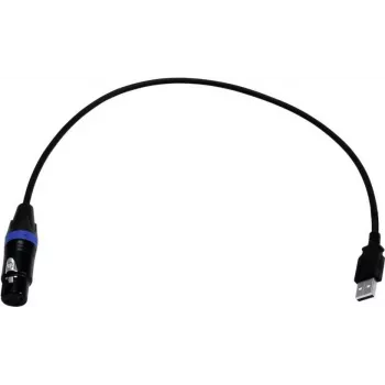 EUROLITE USB-DMX512 PRO kabeļa interfeiss 51860122