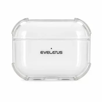Evelatus Apple AirPods 4 TPU aizsargmaciņš Shine Caurspīdīgs