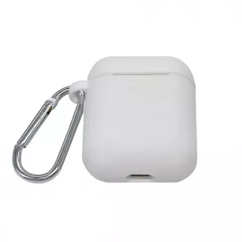 EVELATUS Apple AirPods Case EAC04 White - Silikona aizsargmaciņš AirPods 1. un 2. paaudzei