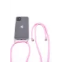 Evelatus Apple iPhone 11 Pro Max Silikona Caurspīdīgs Maciņš ar Kakla Siksniņu TPU Caurspīdīgs