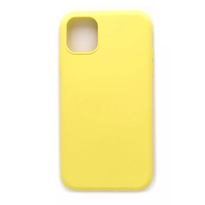 Evelatus Apple iPhone 11 Pro Nano Silicone Case Soft Touch TPU Yellow