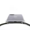 Evelatus Apple iPhone 11 Silikona caurspīdīgs maciņš ar kakla siksnu TPU siksniņa Caurspīdīgs
