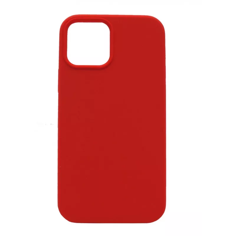 Evelatus Apple iPhone 12/12 Pro Nano Silikona Maciņš Soft Touch TPU Sarkans