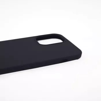 Evelatus Apple iPhone 12 Pro Max Premium mīksta pieskāriena silikona vāciņš melns