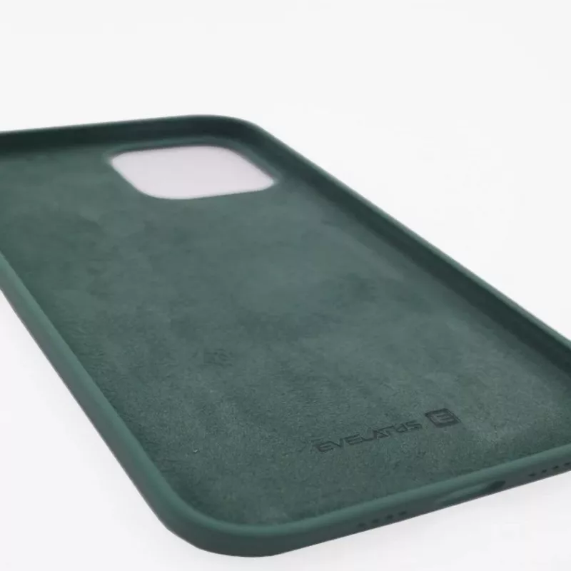 Evelatus Apple iPhone 12 Pro Max Premium Soft Touch silikona maciņš Priežu zaļš