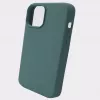 Evelatus Apple iPhone 12 Pro Max Premium Soft Touch silikona maciņš Priežu zaļš