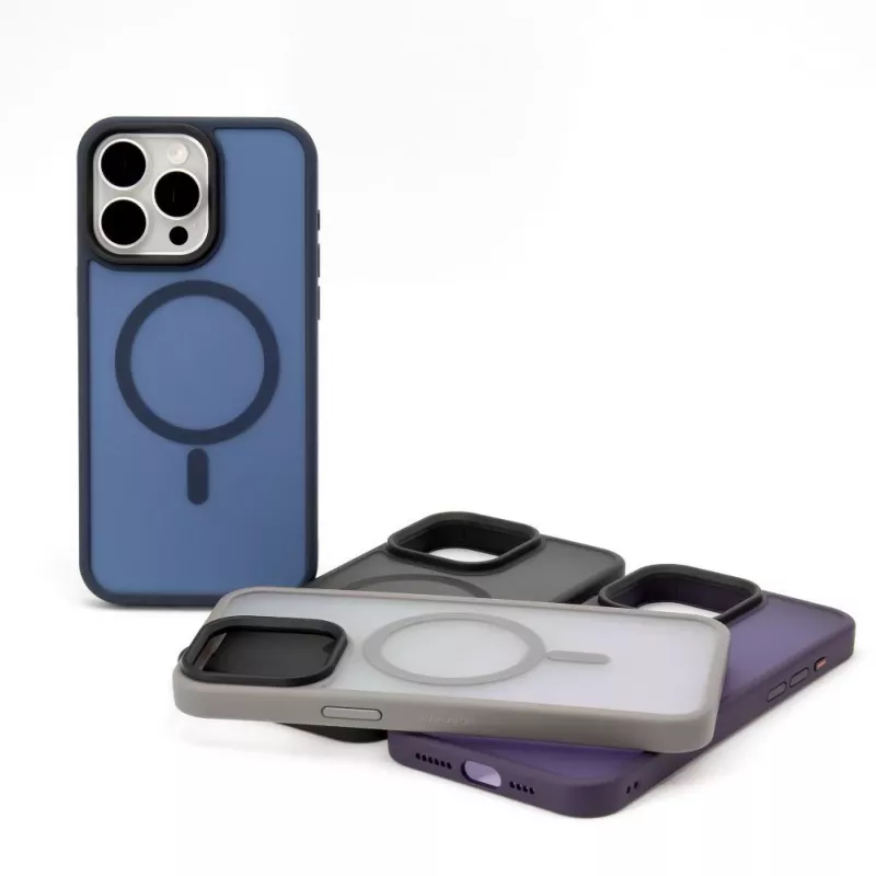 Evelatus Apple iPhone 13 Pro Max hibrīda maciņš ar MagSafe PC+TPU melns