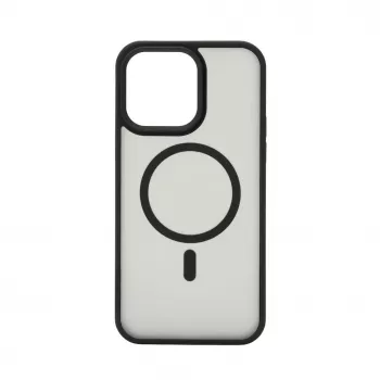 Evelatus Apple iPhone 13 Pro Max hibrīda maciņš ar MagSafe PC+TPU melns