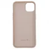 Evelatus Apple iPhone 14 6.1 collu Nano silikona maciņš Soft Touch TPU bēšs