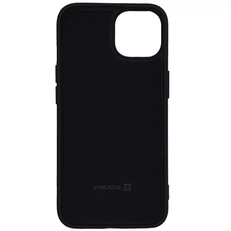 Evelatus Apple iPhone 14 6.1 inch Nano Silicone Case Soft Touch TPU Black