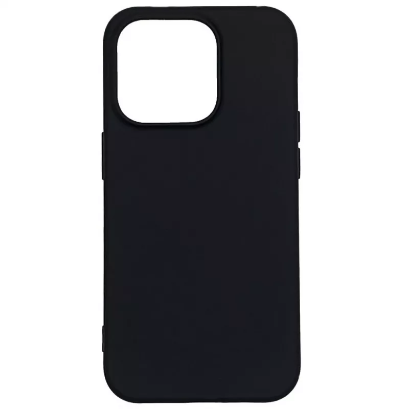 Evelatus Apple iPhone 14 Pro 6.1 Nano Silicone Case Soft Touch TPU Black