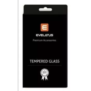 Evelatus Apple iPhone 14 Pro Max 3D pilna seguma rūdīta stikla ekrāna aizsargs - 9H cietība, pretplīšanas, antistatisks, Japānas līme, bez burbuļiem, HD skaidrība, skrāpējumiem izturīgs, oleofobisks pārklājums, iekļauts tīrīšanas komplekts
