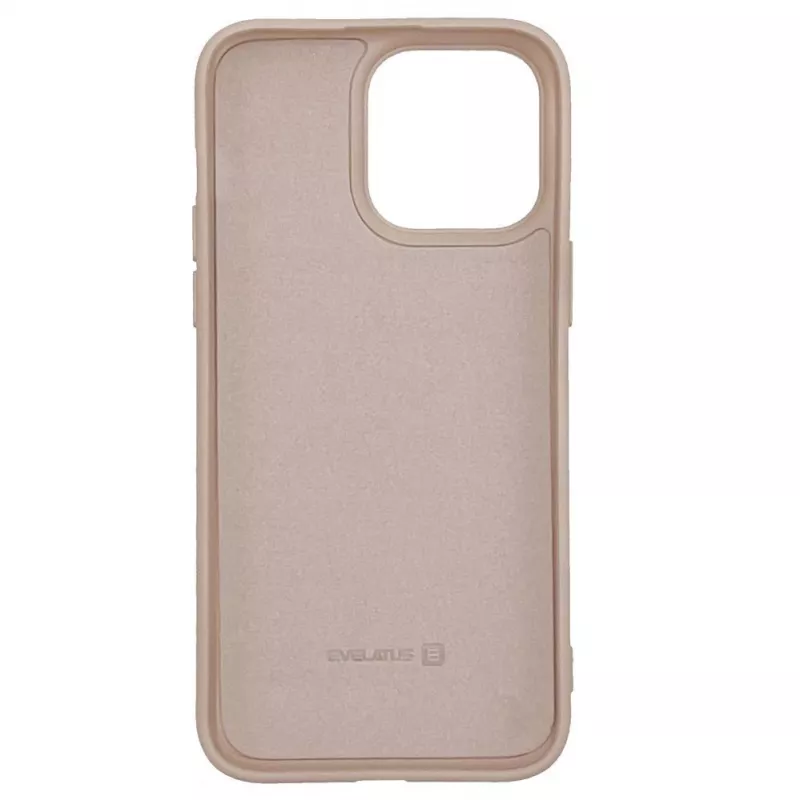 Evelatus Apple iPhone 14 Pro Max 6.7 collu Nano Silikona Maciņš Soft Touch TPU Bēšs