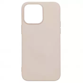 Evelatus Apple iPhone 14 Pro Max 6.7 collu Nano Silikona Maciņš Soft Touch TPU Bēšs