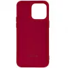 Evelatus Apple iPhone 14 Pro Max 6.7 inch Nano Silikona Maciņš Soft Touch TPU Sarkans