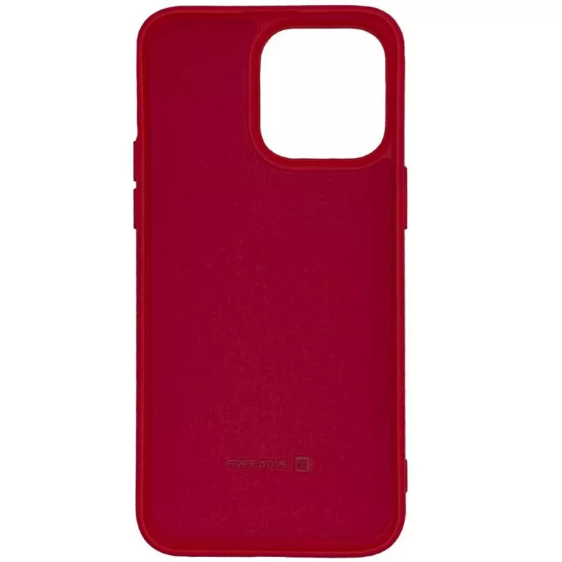 Evelatus Apple iPhone 14 Pro Max 6.7 inch Nano Silikona Maciņš Soft Touch TPU Sarkans
