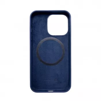 Evelatus Apple iPhone 14 Pro Premium MagSafe Soft Touch Silikona Maciņš Midnight Blue