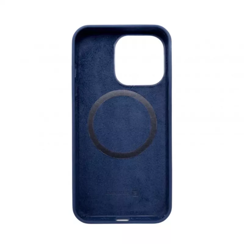 Evelatus Apple iPhone 14 Pro Premium MagSafe Soft Touch Silikona Maciņš Midnight Blue