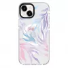Evelatus Apple iPhone 15 PC+TPU vāciņš ar MagSafe - ziedu apdruka