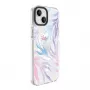 Evelatus Apple iPhone 15 PC+TPU vāciņš ar MagSafe - ziedu apdruka