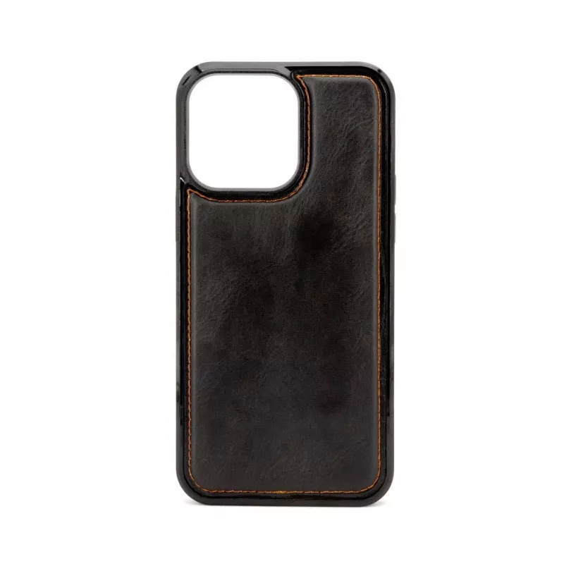 Evelatus Apple iPhone 15 Pro Magnet Zip Pocket Case Zipper Design Black