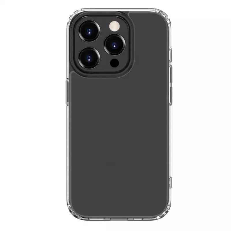 Evelatus Apple iPhone 15 Pro Military Shockproof Silikona Maciņš TPU Caurspīdīgs