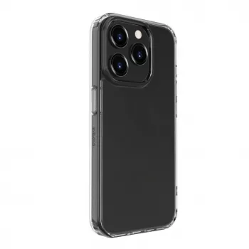 Evelatus Apple iPhone 15 Pro Military Shockproof Silikona Maciņš TPU Caurspīdīgs